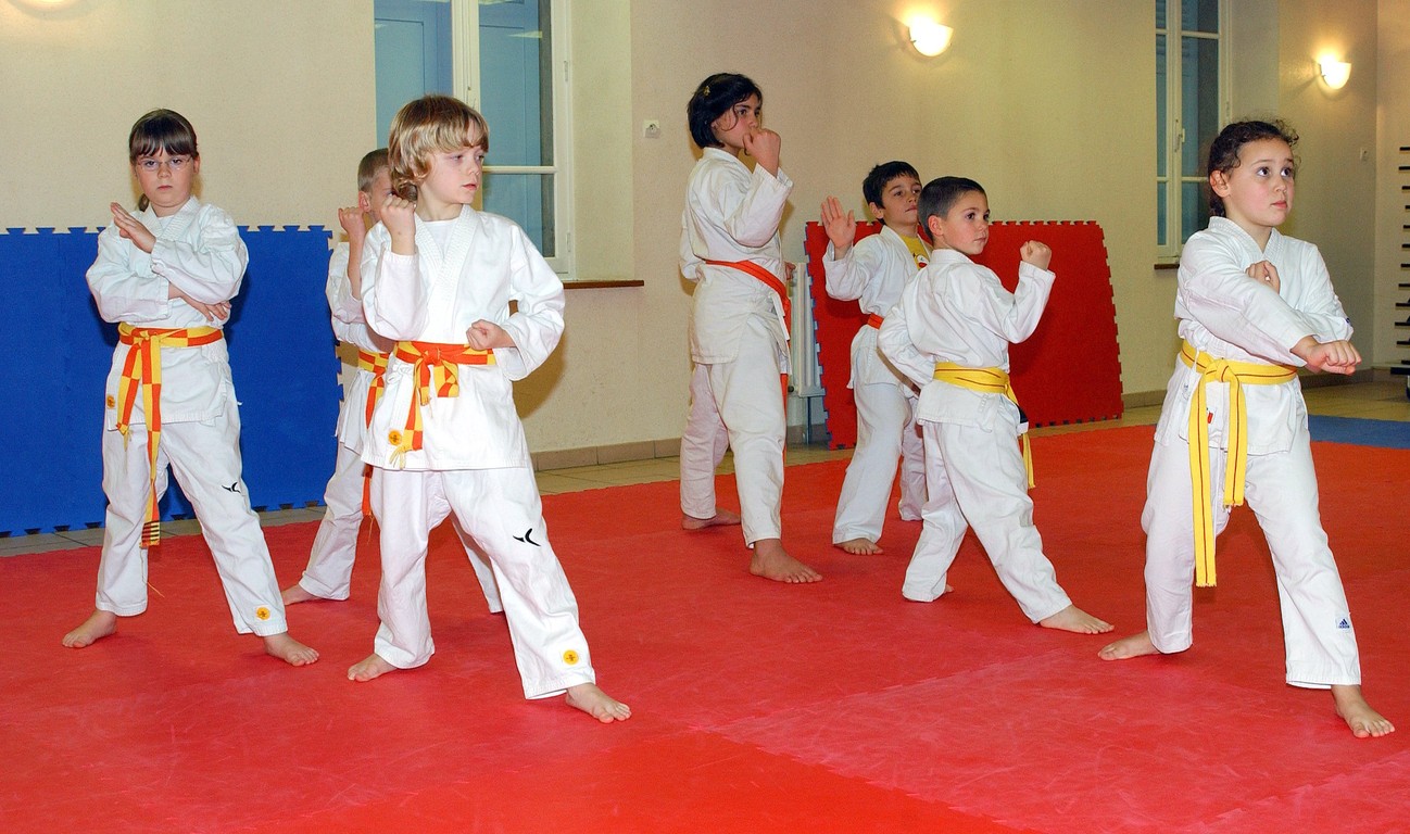 entrainement du groupe des enfants à Voulangis