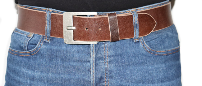100 % echt Ledergürtel Männer Jeansgürtel Damen Jeans Gürtel 3,5 cm breit