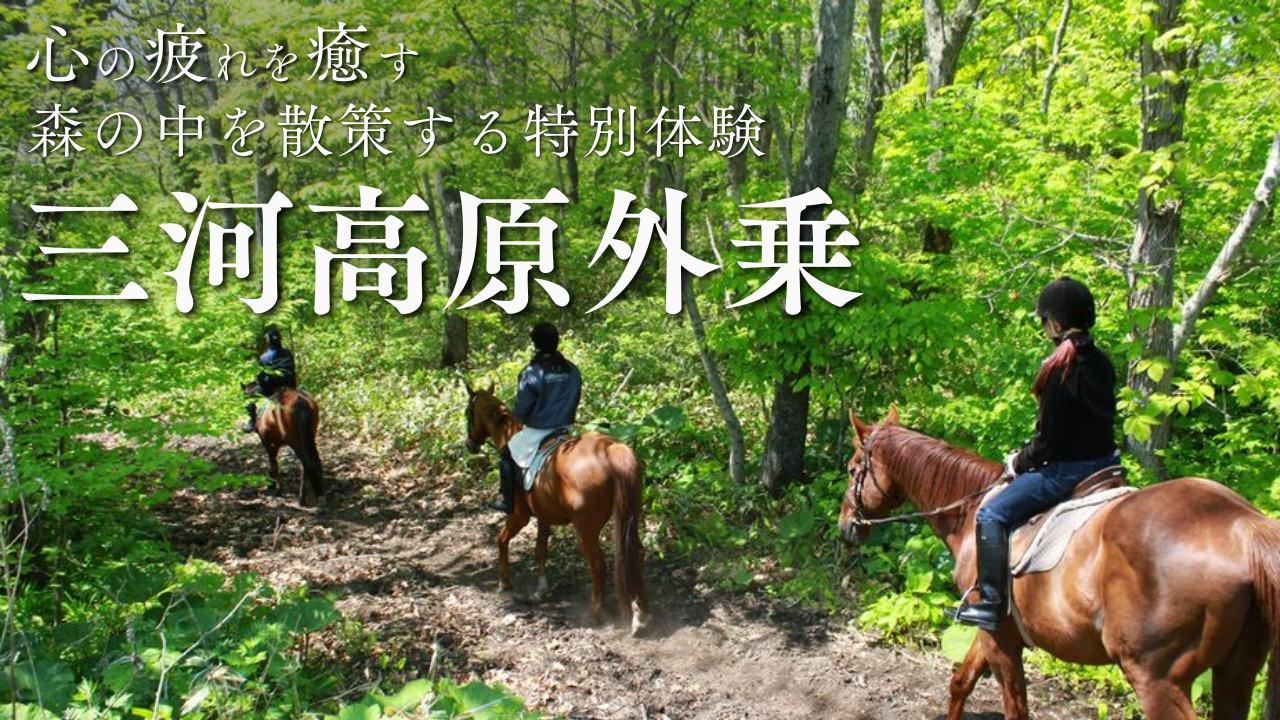 三河高原 外乗予約ページ