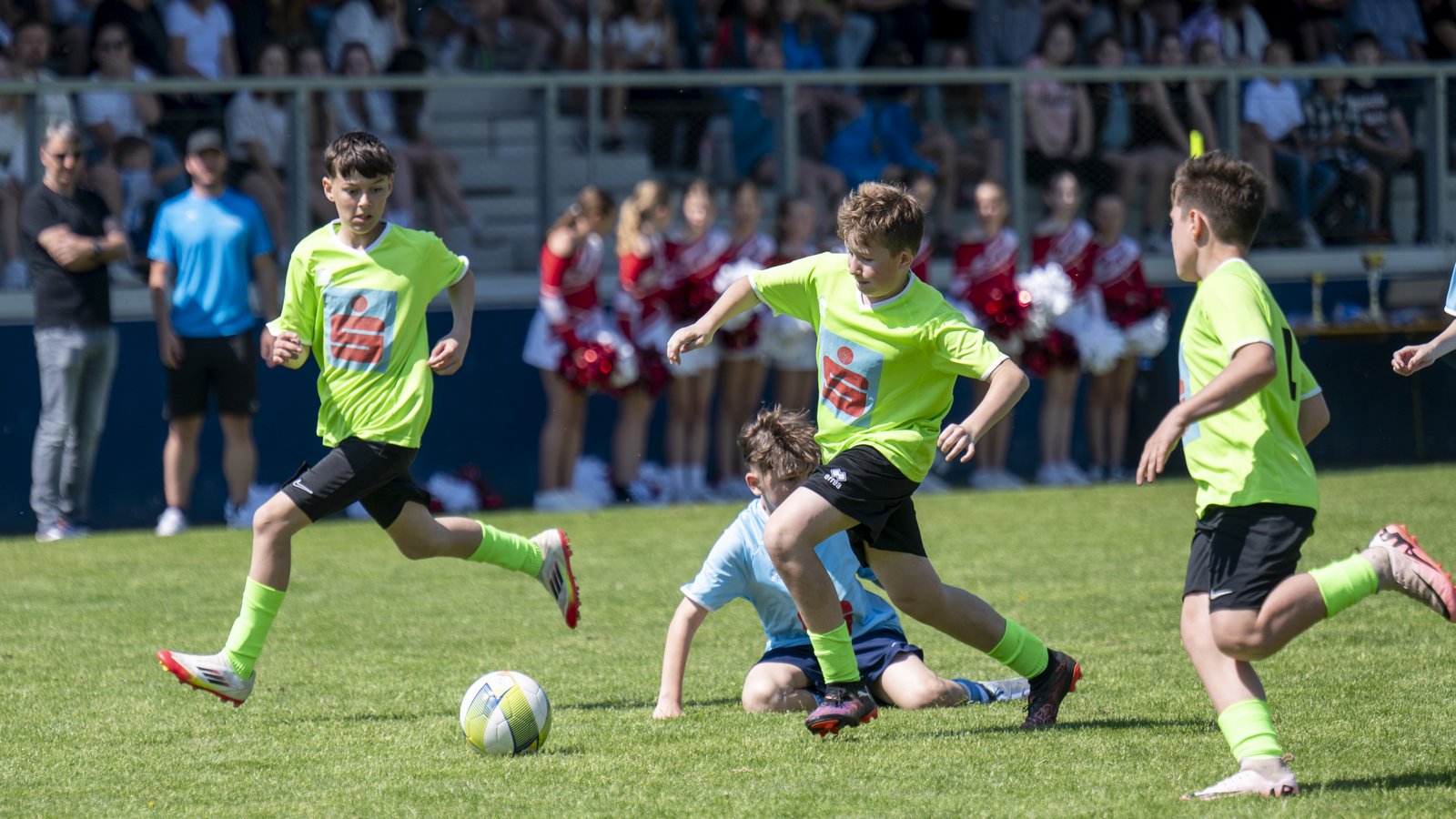 MS Naarn ist Vizebezirksmeister in der Fußball-Schülerliga