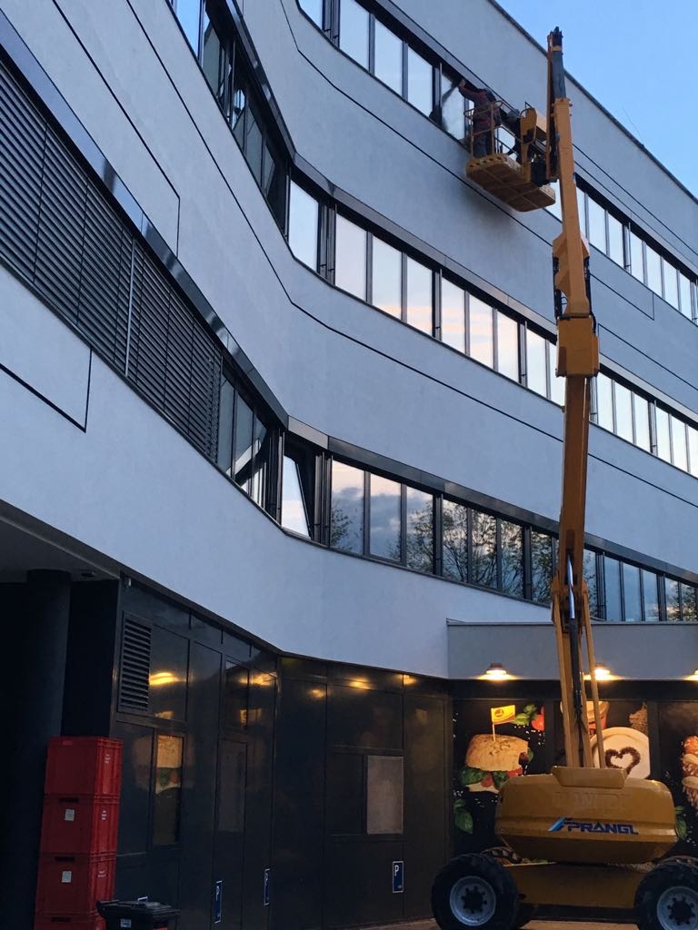 Glasfassadenreinigung