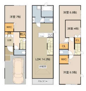 東大阪市岩田町4丁目,新築戸建