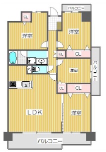 ローレルスクエア近鉄吉田2番館