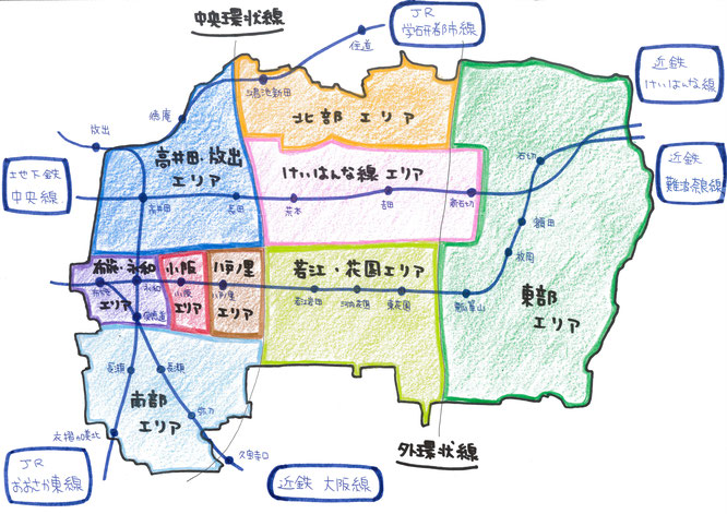 東大阪マップ-東大阪map-東大阪エリア表-東大阪地図-住家マップ-住家map