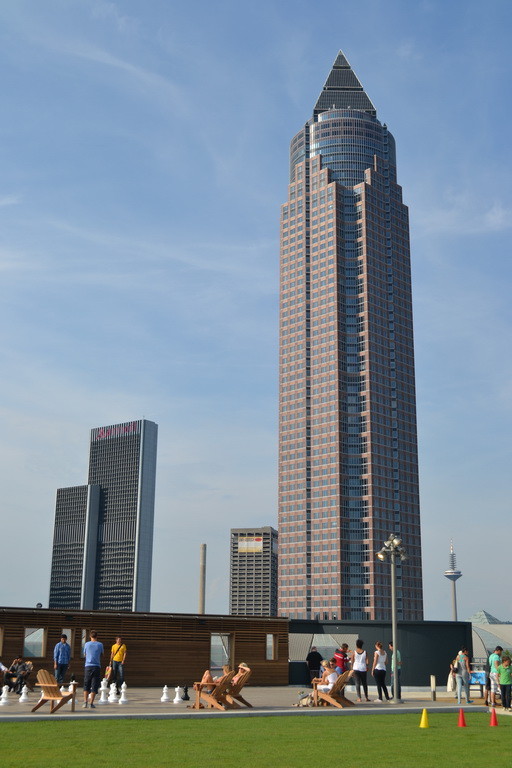 Frankfurt am Main - Gallus - Europa Allee - Skyline Plaza - Skyline Garden