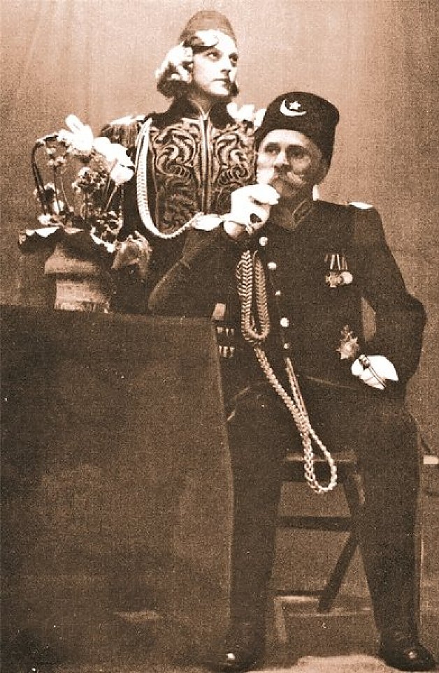 Otto Witte mit Tochter Elfriede