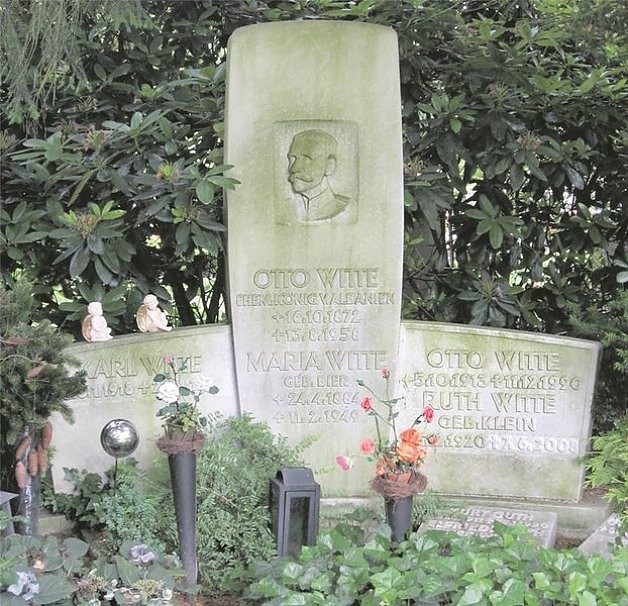 Otto Witte Familiengrab Friedhof Hamburg Ohlsdorf
