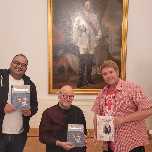 Die Autoren Ammar Awaniy, Thomas Weiberg und Dr. Mieste Hotopp-Riecke