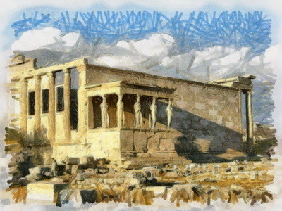 Athènes Cariathides