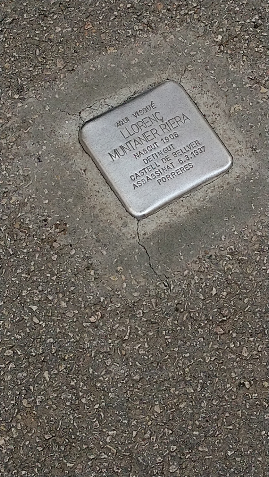 "Stolperstein" 
