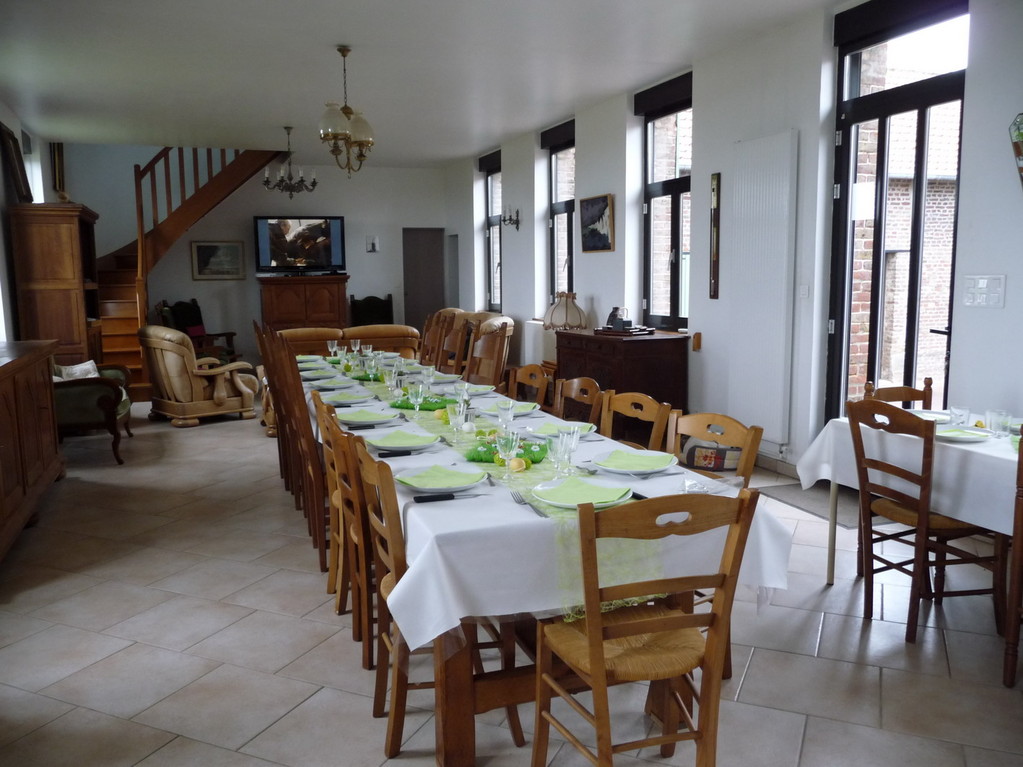 Salle à manger<Moulin de Boubert<Mons-Boubert<Baie de Somme<Picardie