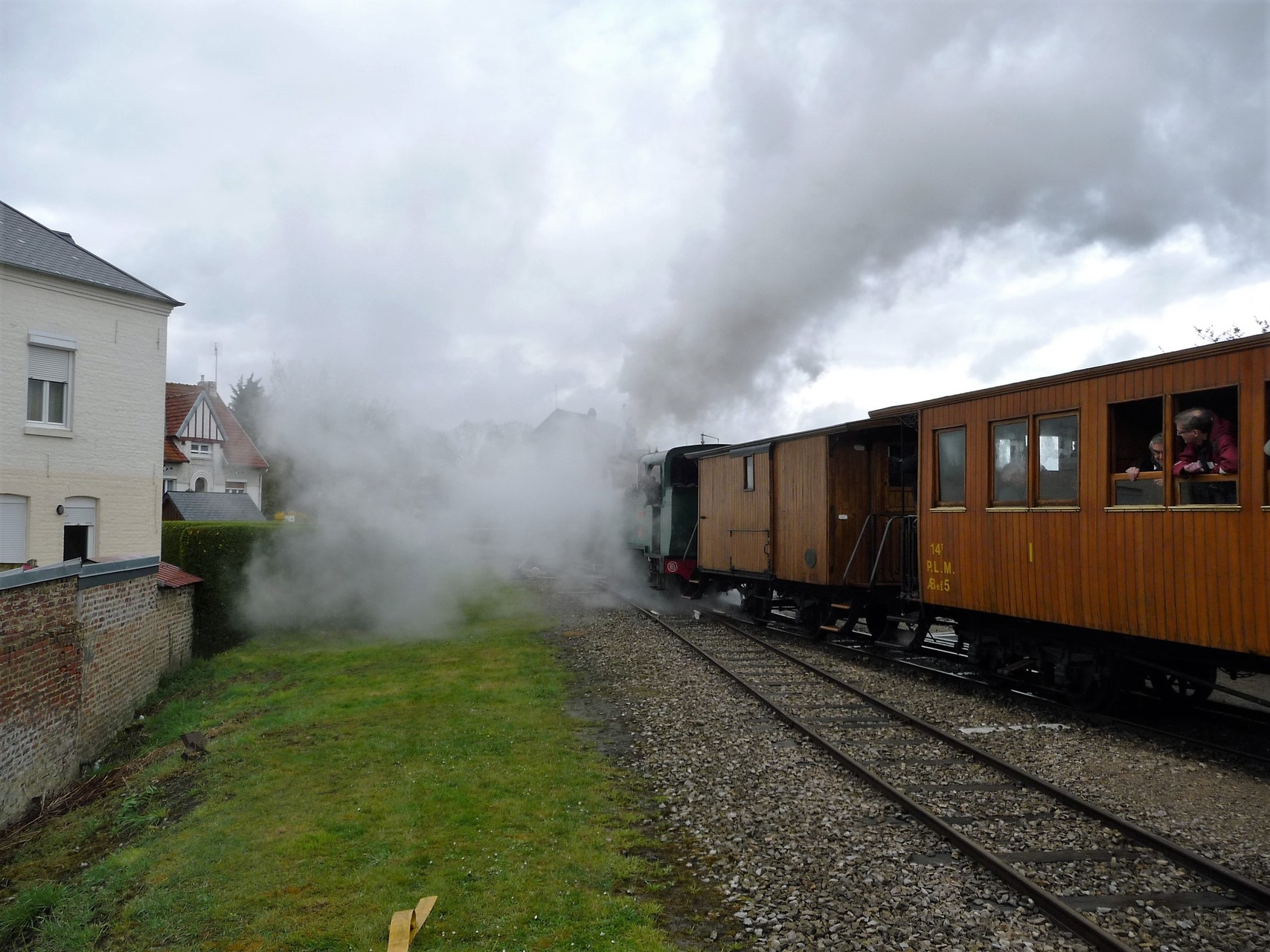 départ de la gare de Saint-Valéry sur Somme vers Cayeux sur Mer