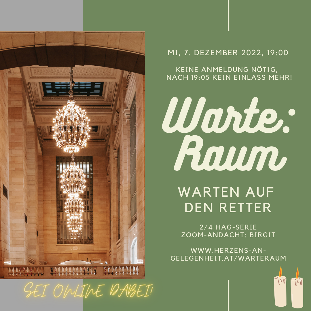 Warte:Raum 2 - Advent – Warten auf den Retter