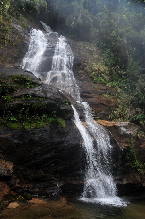 Wasserfall auf dem Weg zum Pico da Tijuca (1021 m), 23.10.2011