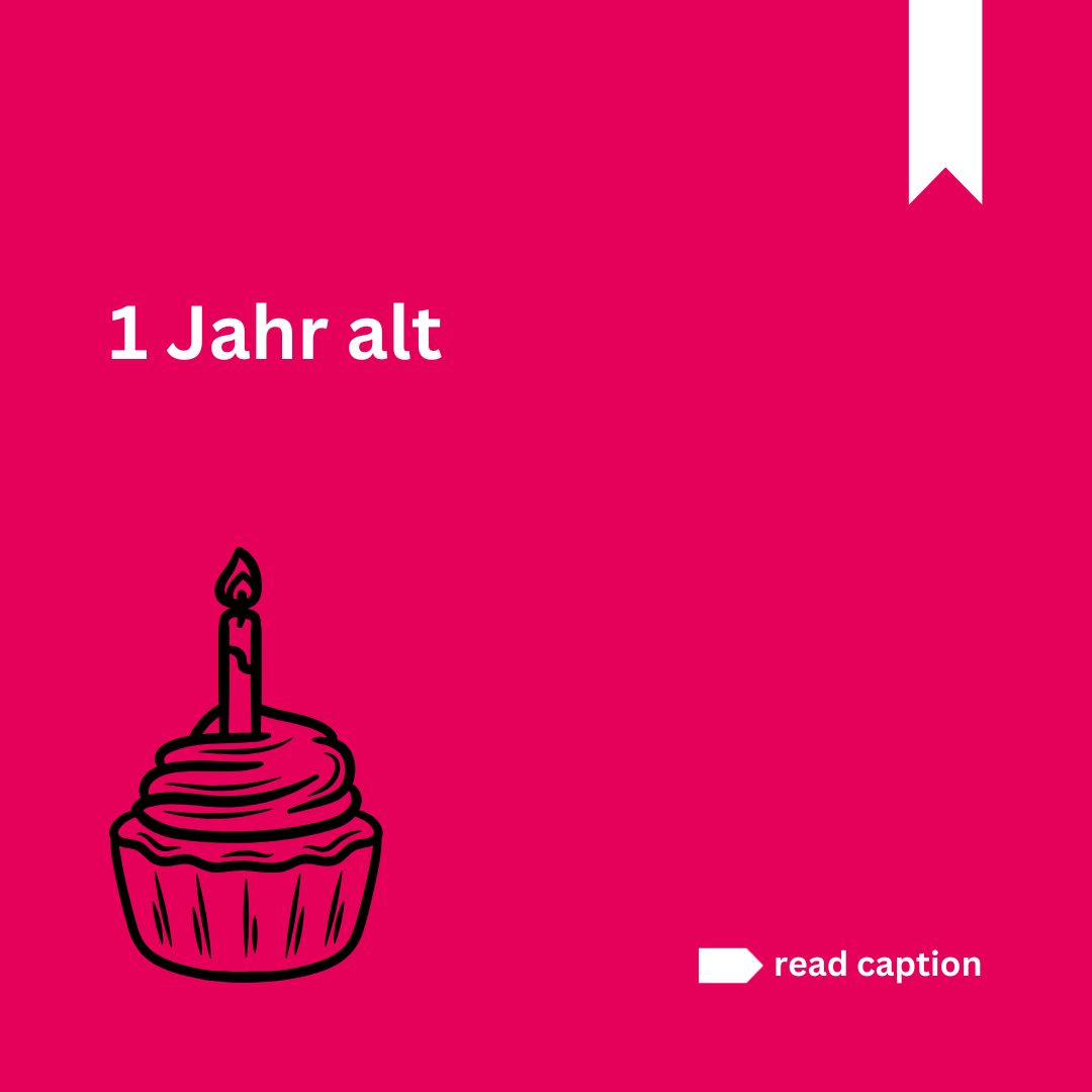 1 Jahr alt