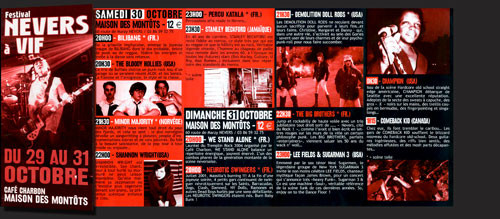 programme concert - dépliant