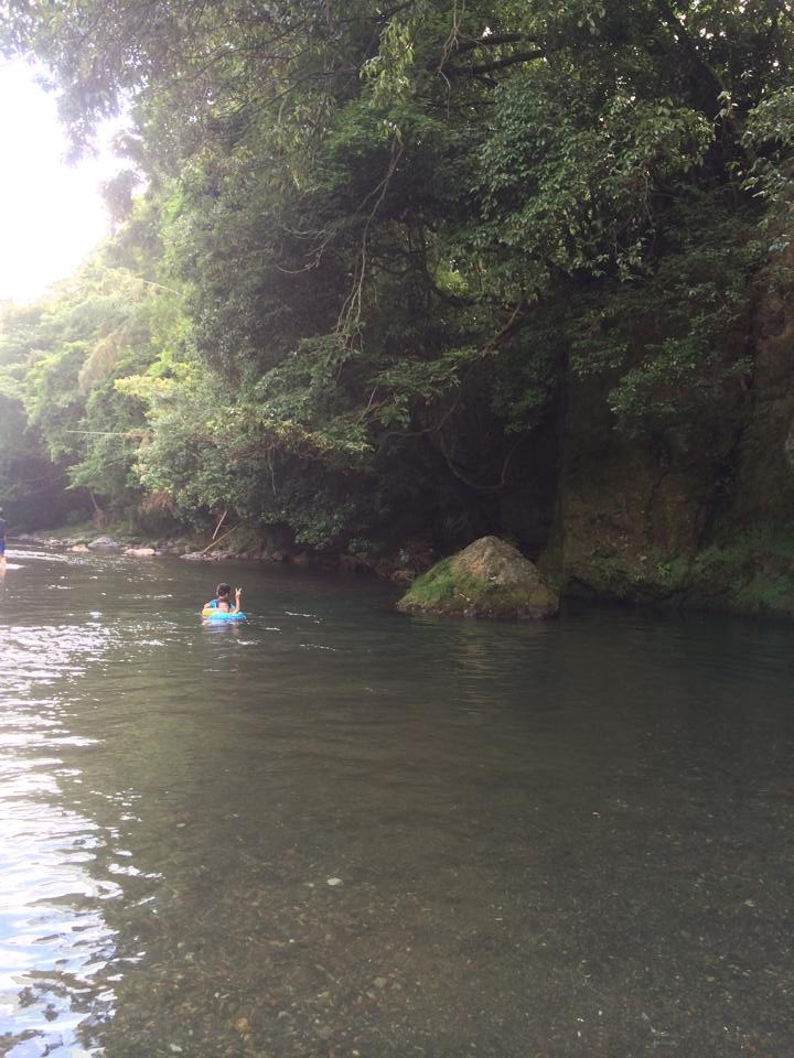 高麗川。高岡橋付近。