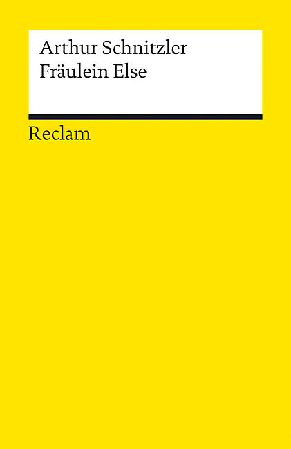 Fräulein Else, Arthur Schnitzler, Buchumschlag, Matura, Lektüre, Empfehlung