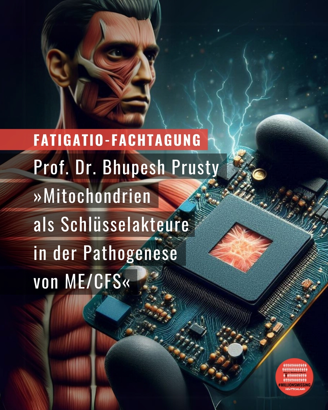 Prof. Bhupesh Prusty: Mitochondrien als Schlüsselakteure in der Pathogenese von ME/CFS