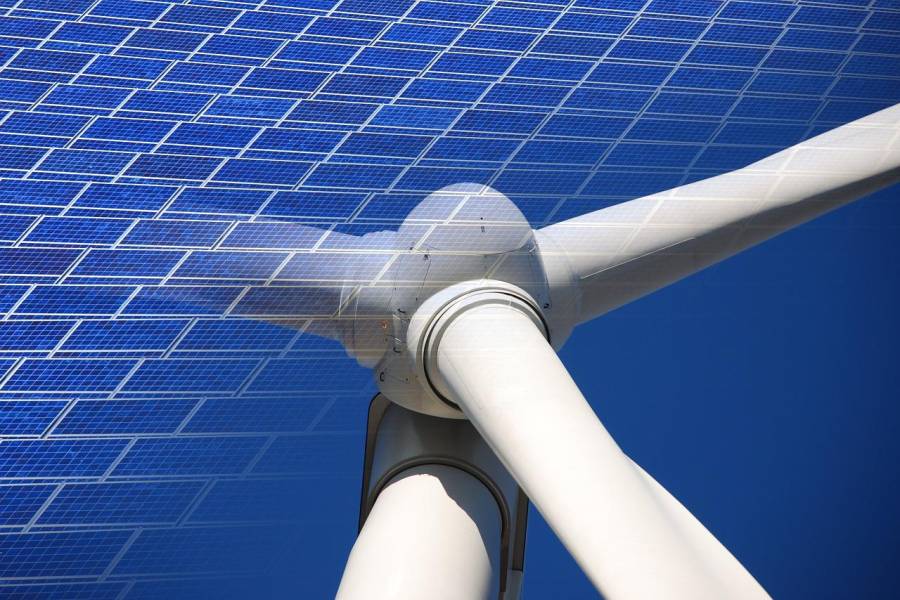 Erneuerbare Energien: Wind- und Solarstrom (Symbolbild: seagul)