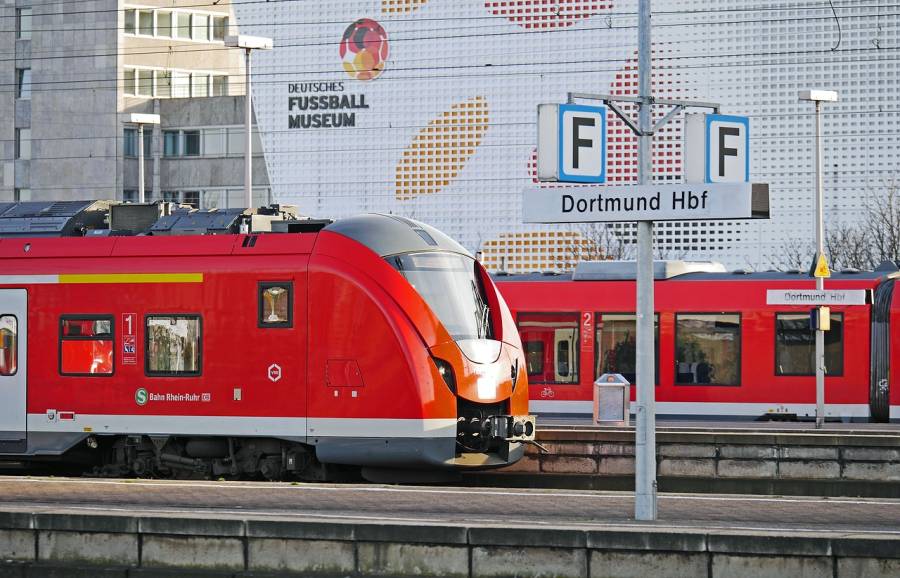 S-Bahnen am Dortmunder Hauptbahnhof. (Symbolbild: Erich Westendarp)