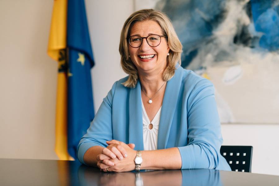 Anke Rehlinger, Spitzenkandidatin der SPD bei der Landtagswahl im Saarland (Foto: MWAEV)