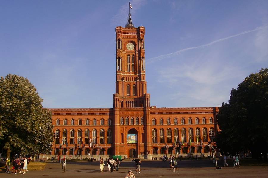 Rotes Rathaus in Berlin. (Symbolbild: WikimediaImages)