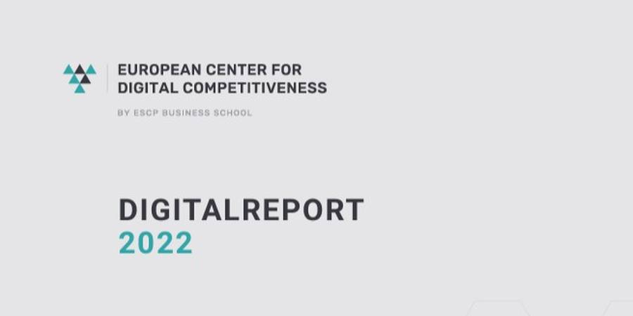 Deckblatt des Digitalreports 2022