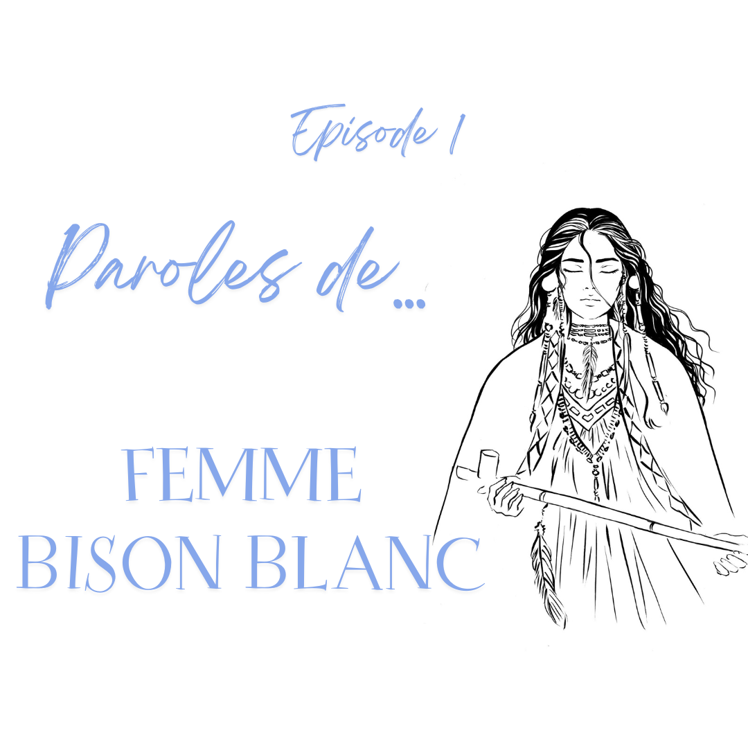 Femme Bison Blanc