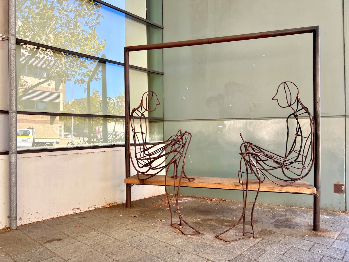 Sculpture at ‎⁨North Metropolitan TAFE campus