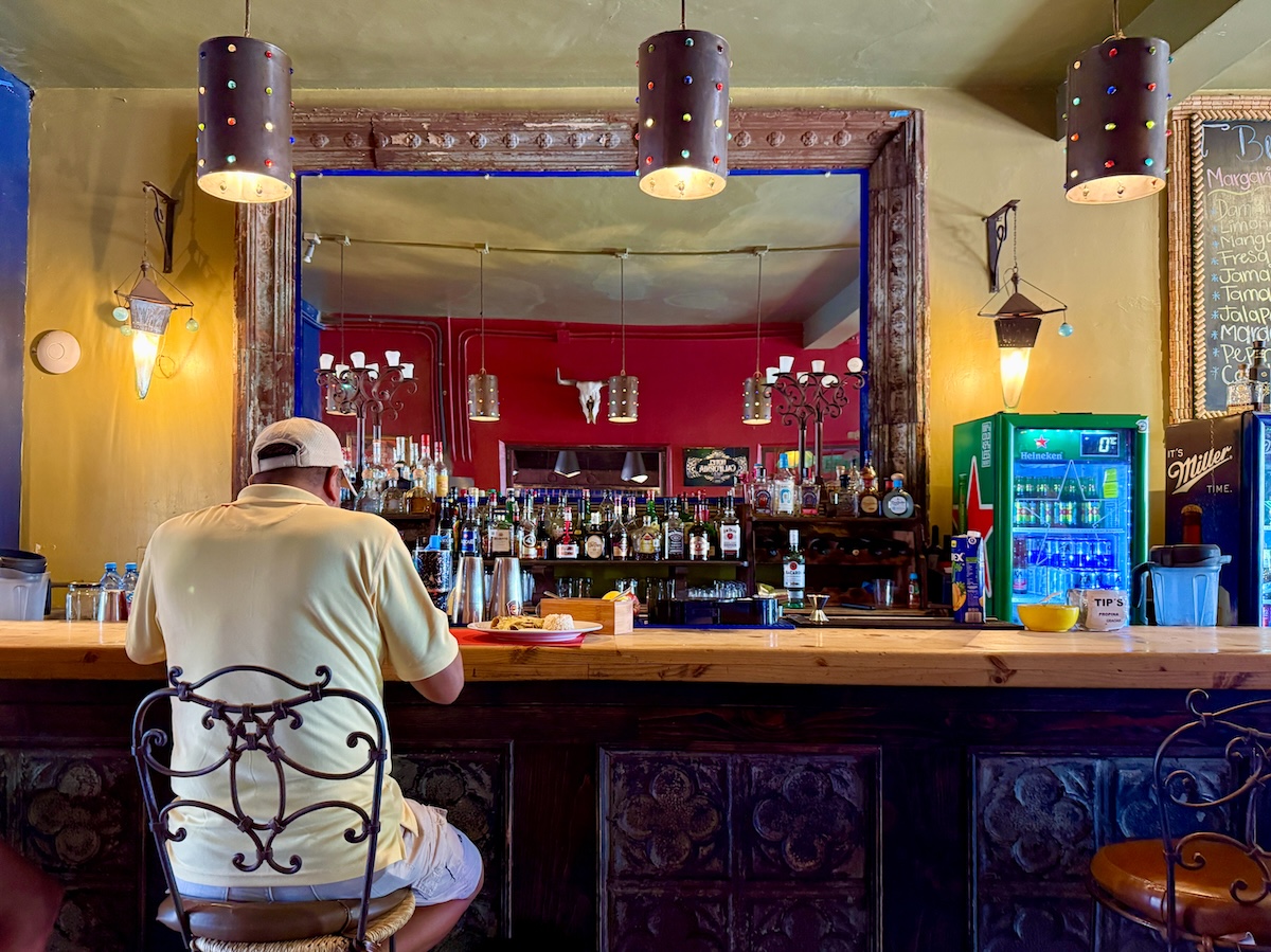 At the Hotel California bar