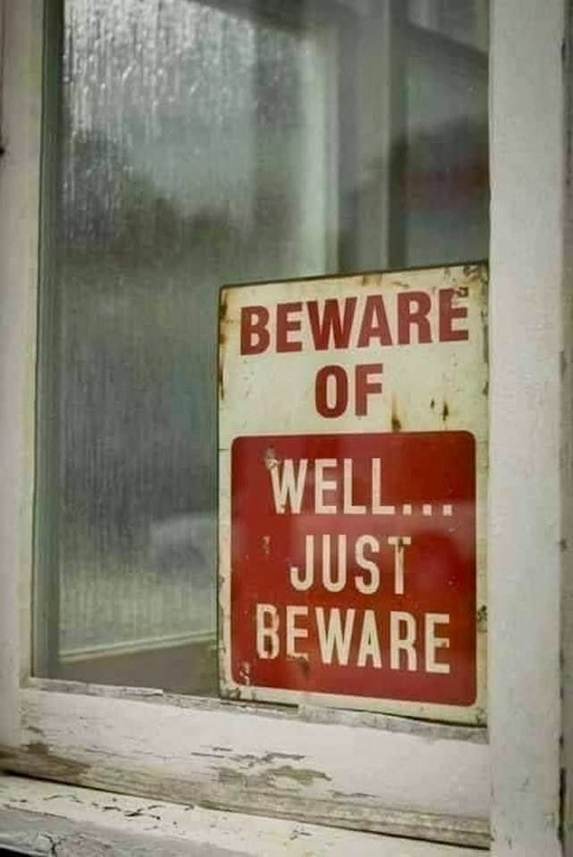 Warning sign