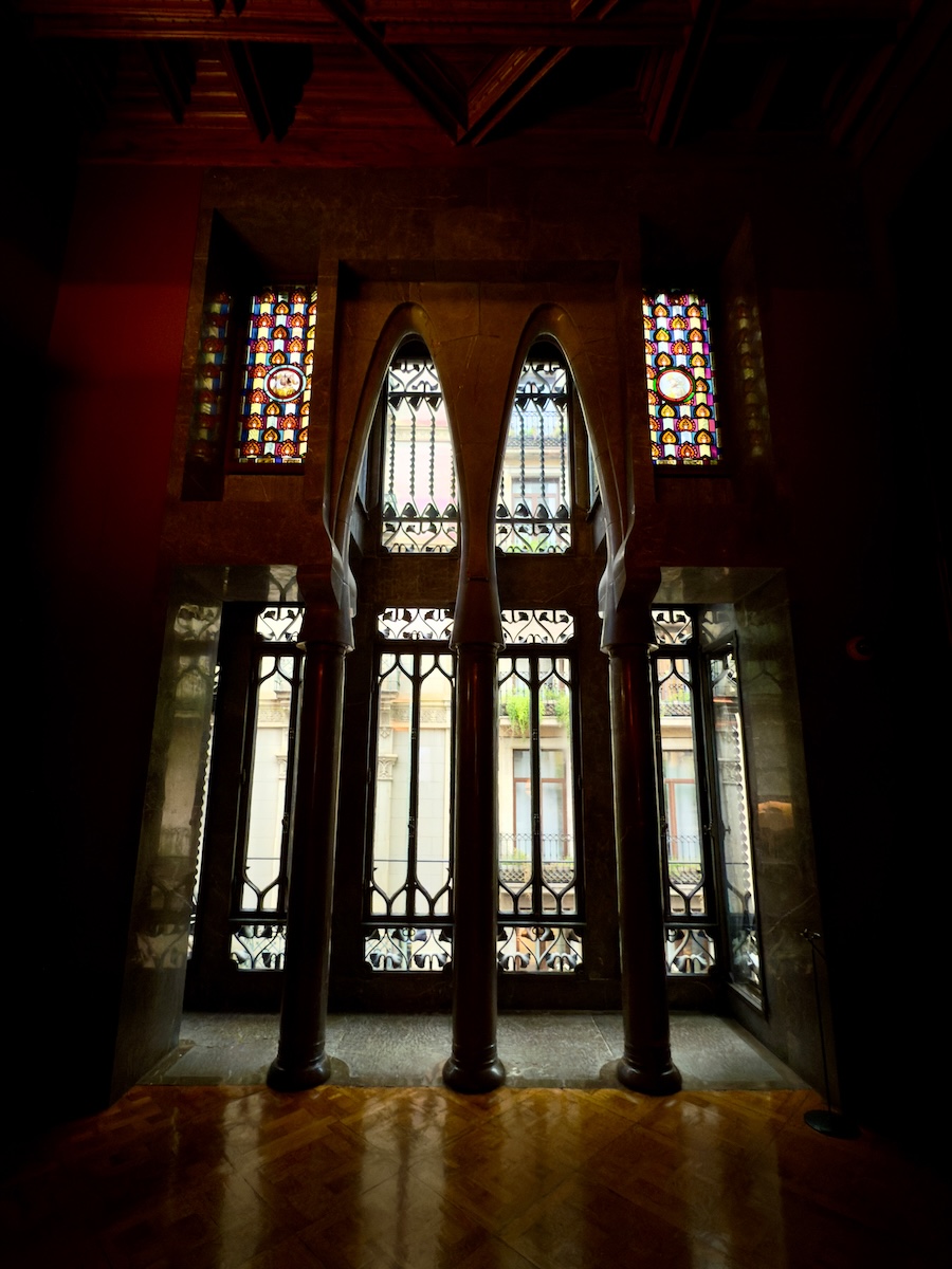 Inside Palau Güell