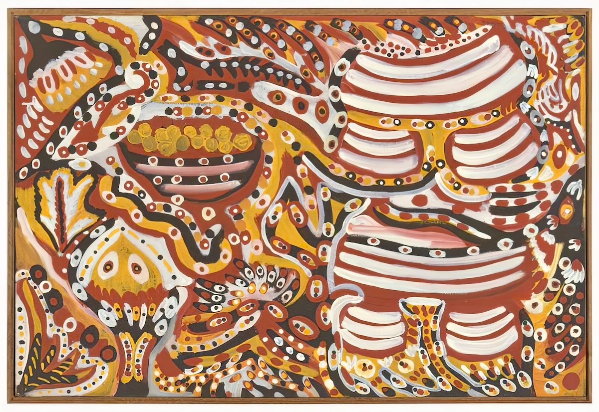 Green Budgerigar Ceremony, 1988–1989 (René Kngwarrey)