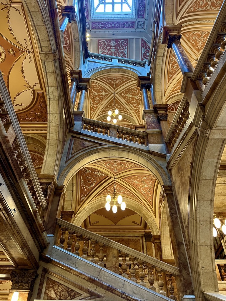 Stairwell inside Glasgow City Chambers