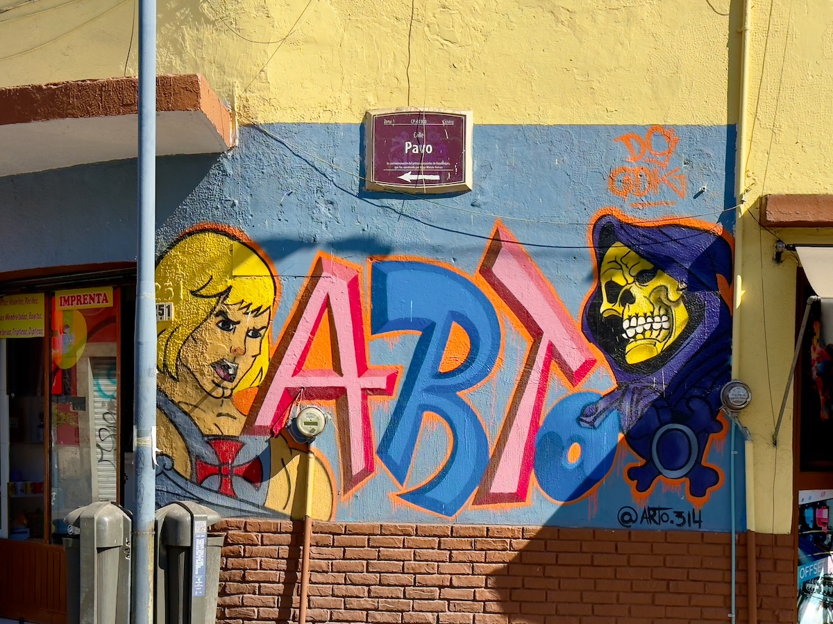 Graffiti in the Centro