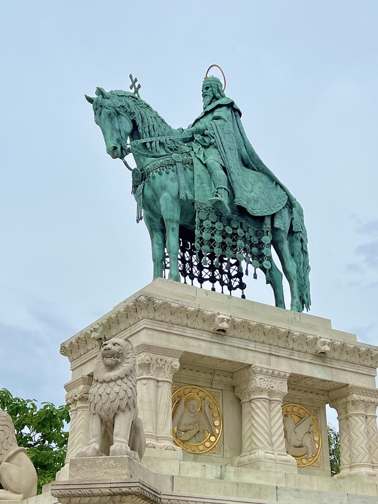 King Saint Stephen statue