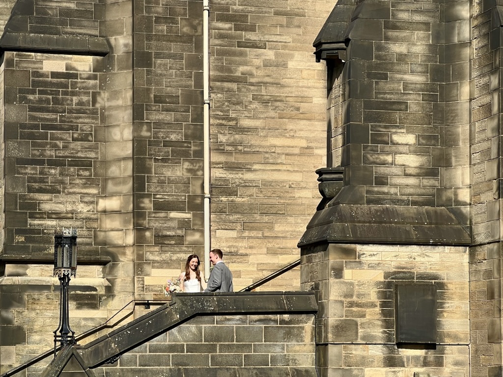 Wedding at the Memorial Chapel