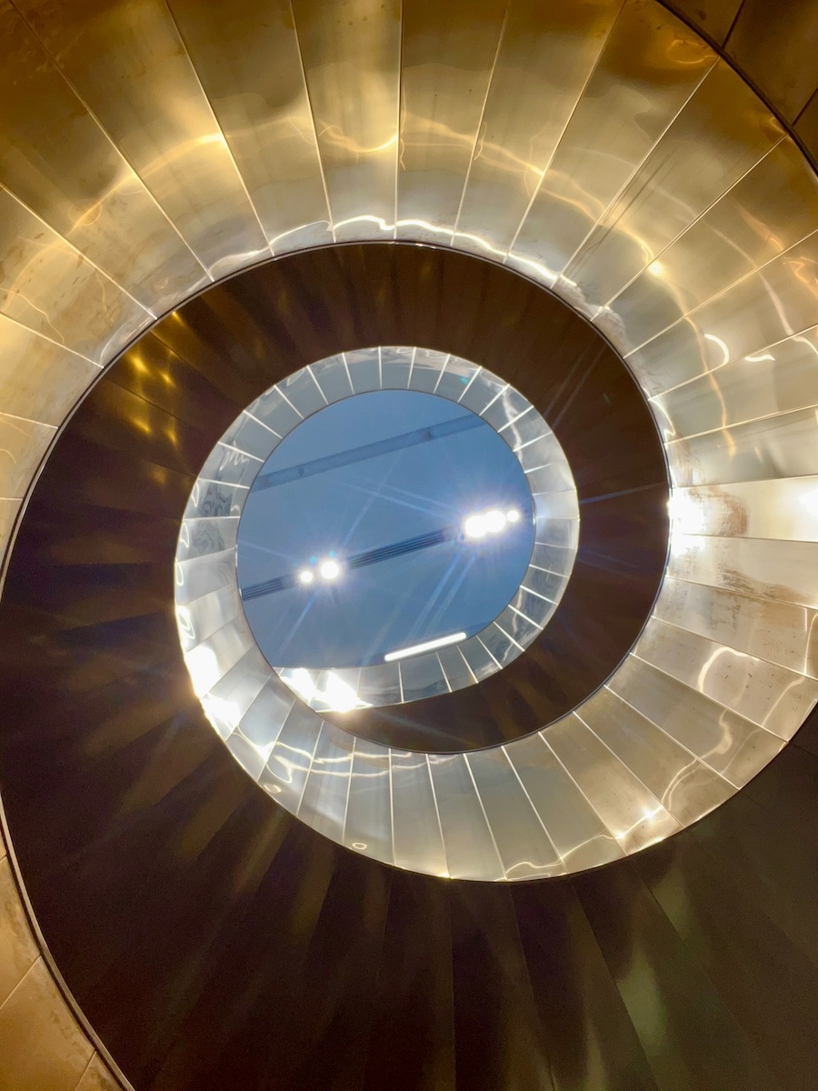 Golden Staircase at WA Museum Boola Bardip