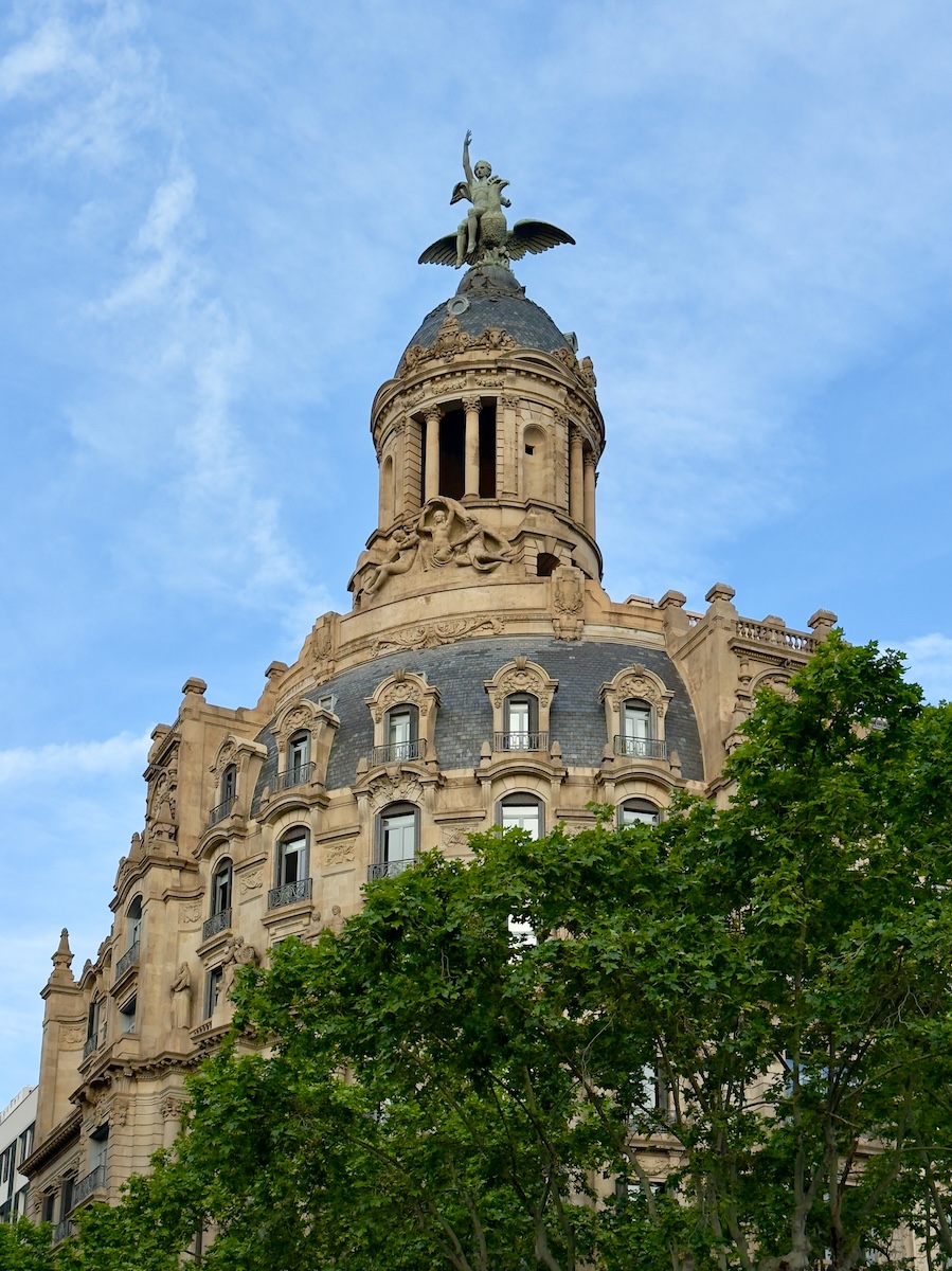 Along the Passeig de Grácia
