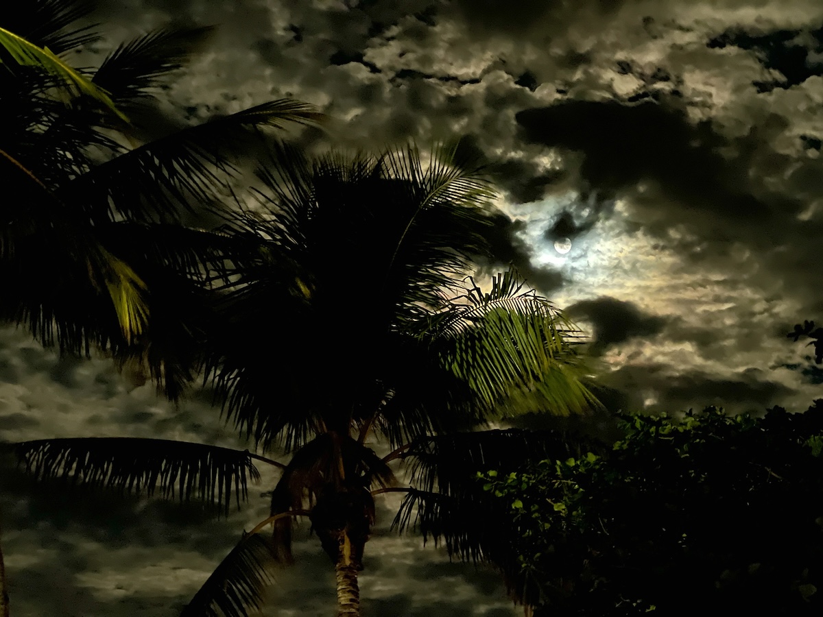 Cloudy night in Townsville