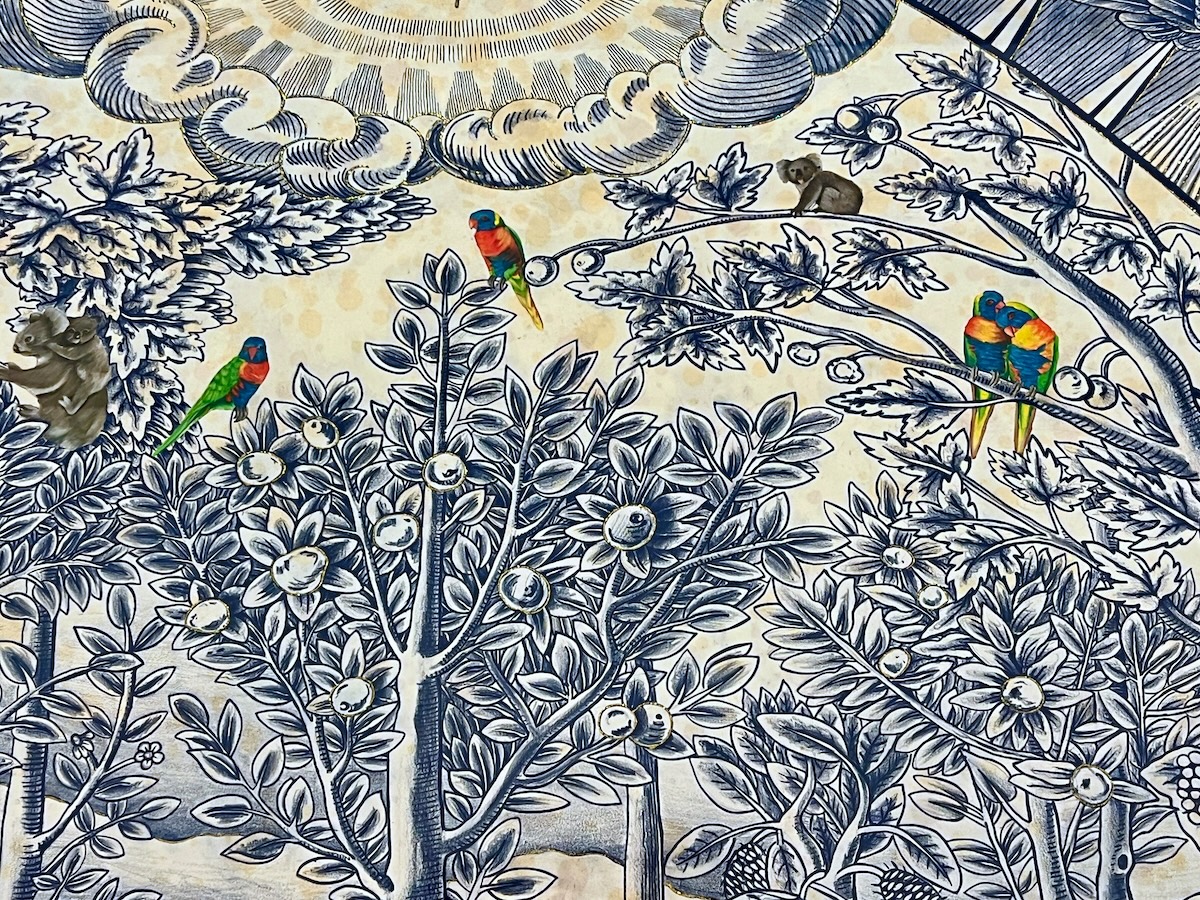 Paradise in the sun (2010), detail