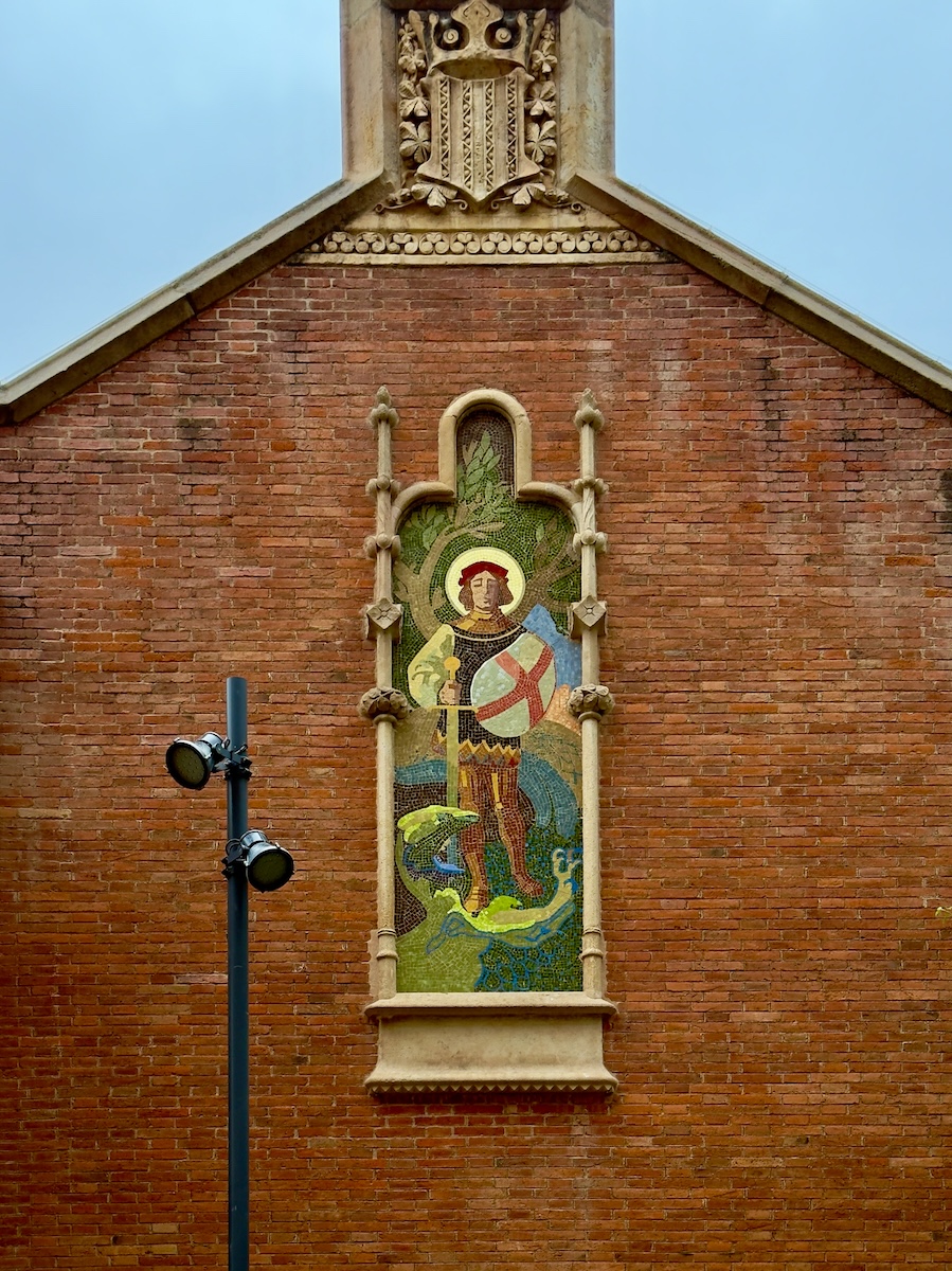 St. George at ‎⁨Sant Pau Recinto Modernista⁩