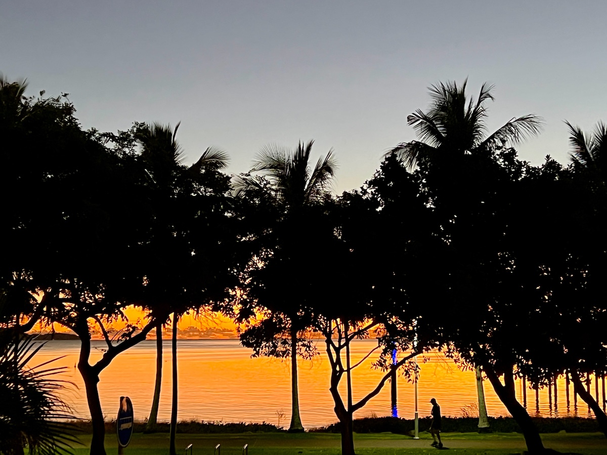 The Strand at sunset