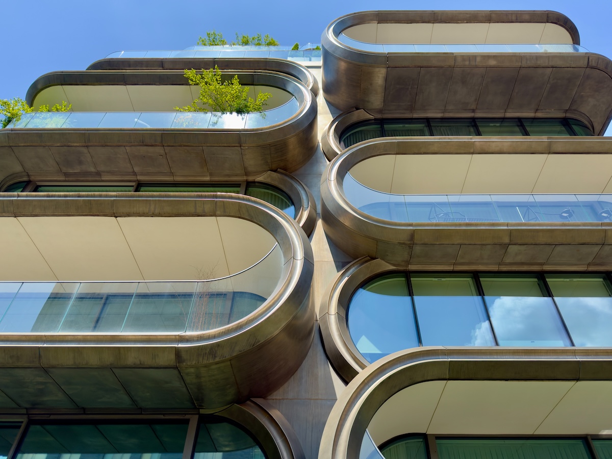 Zaha Hadid building along High Line