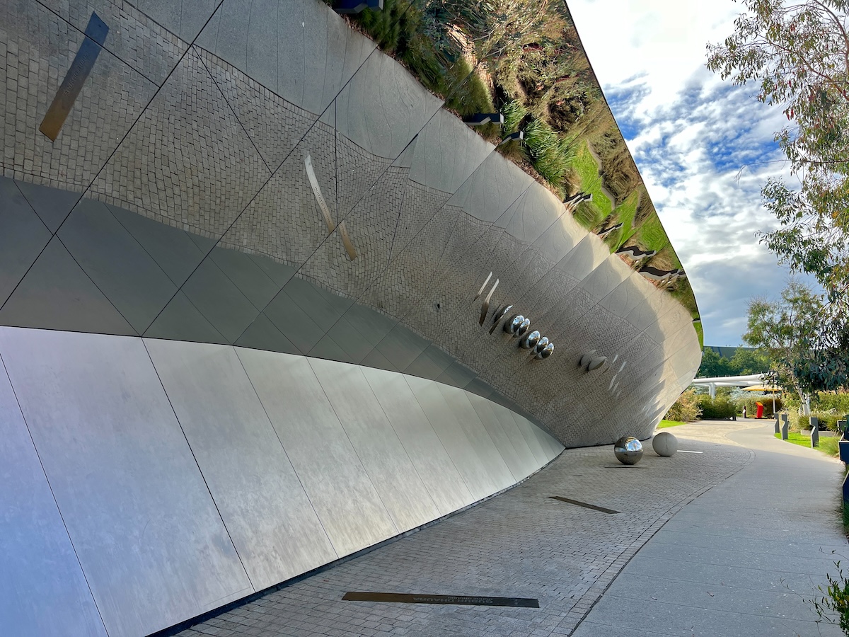 Entrance to National Museum of Australia