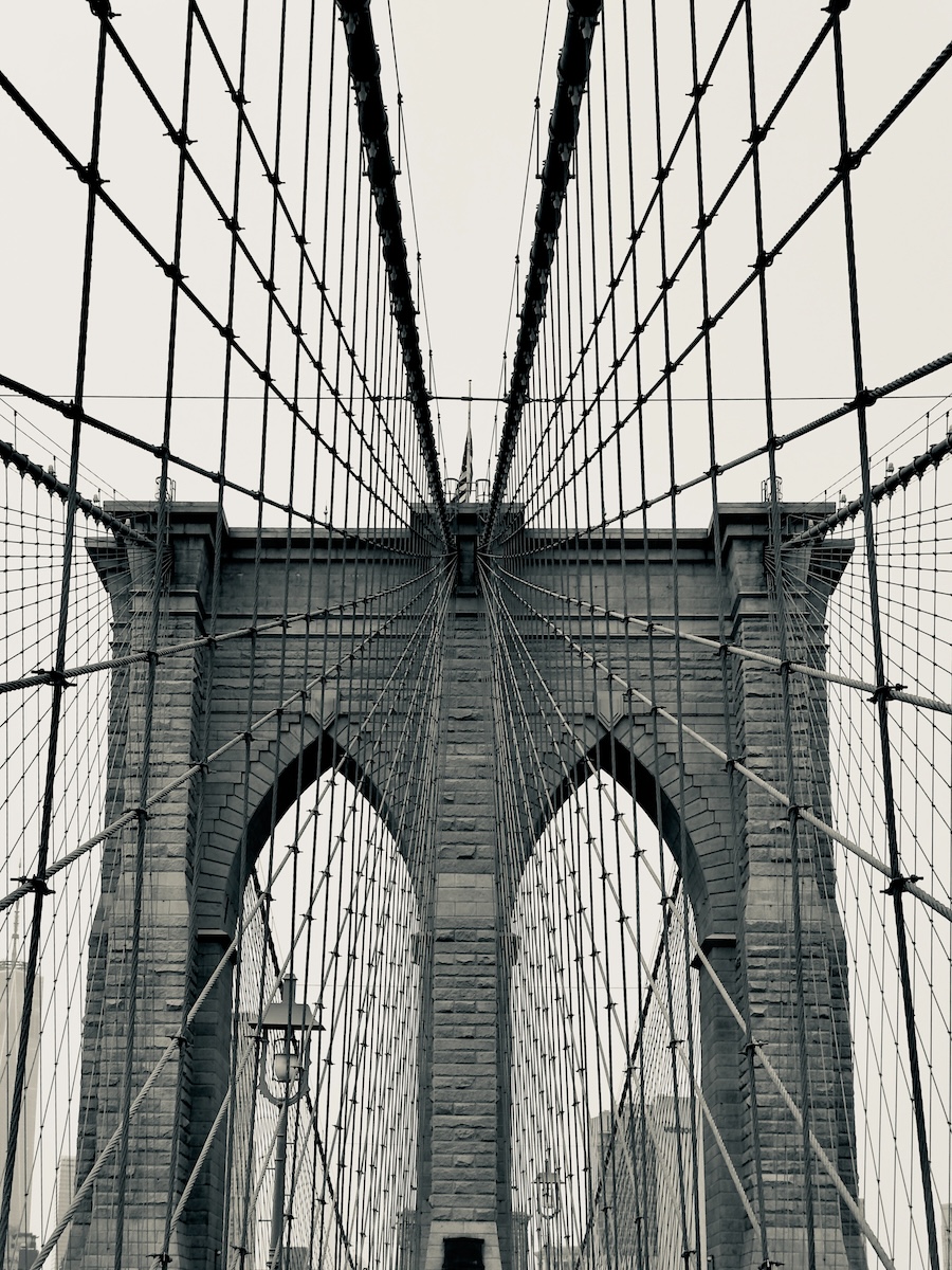 On the Brooklyn Bridge