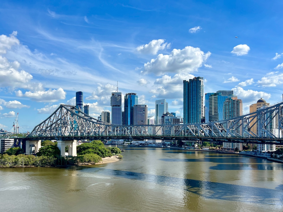 Story Bridge and CBD from New Farm