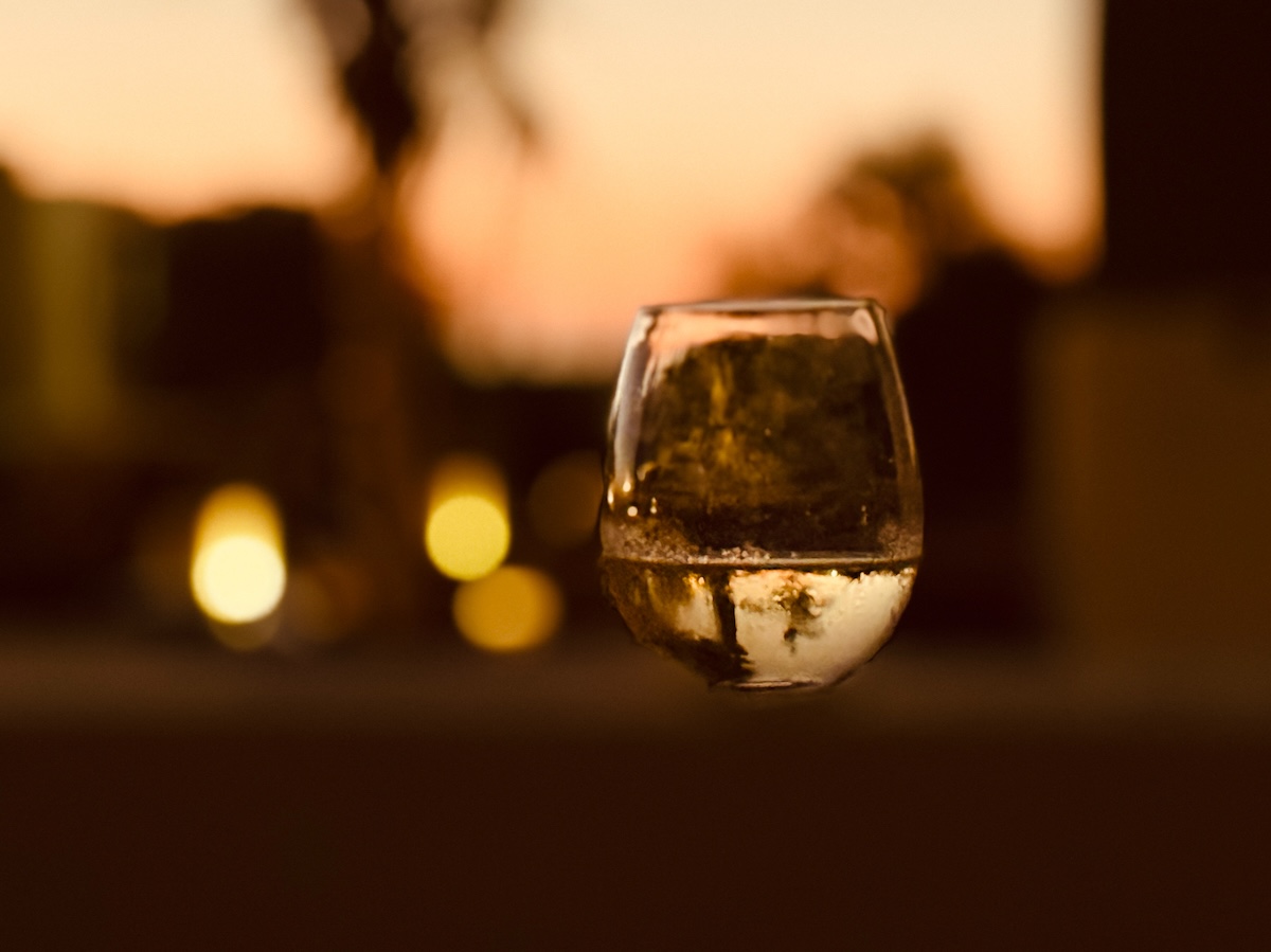 Evening on the deck