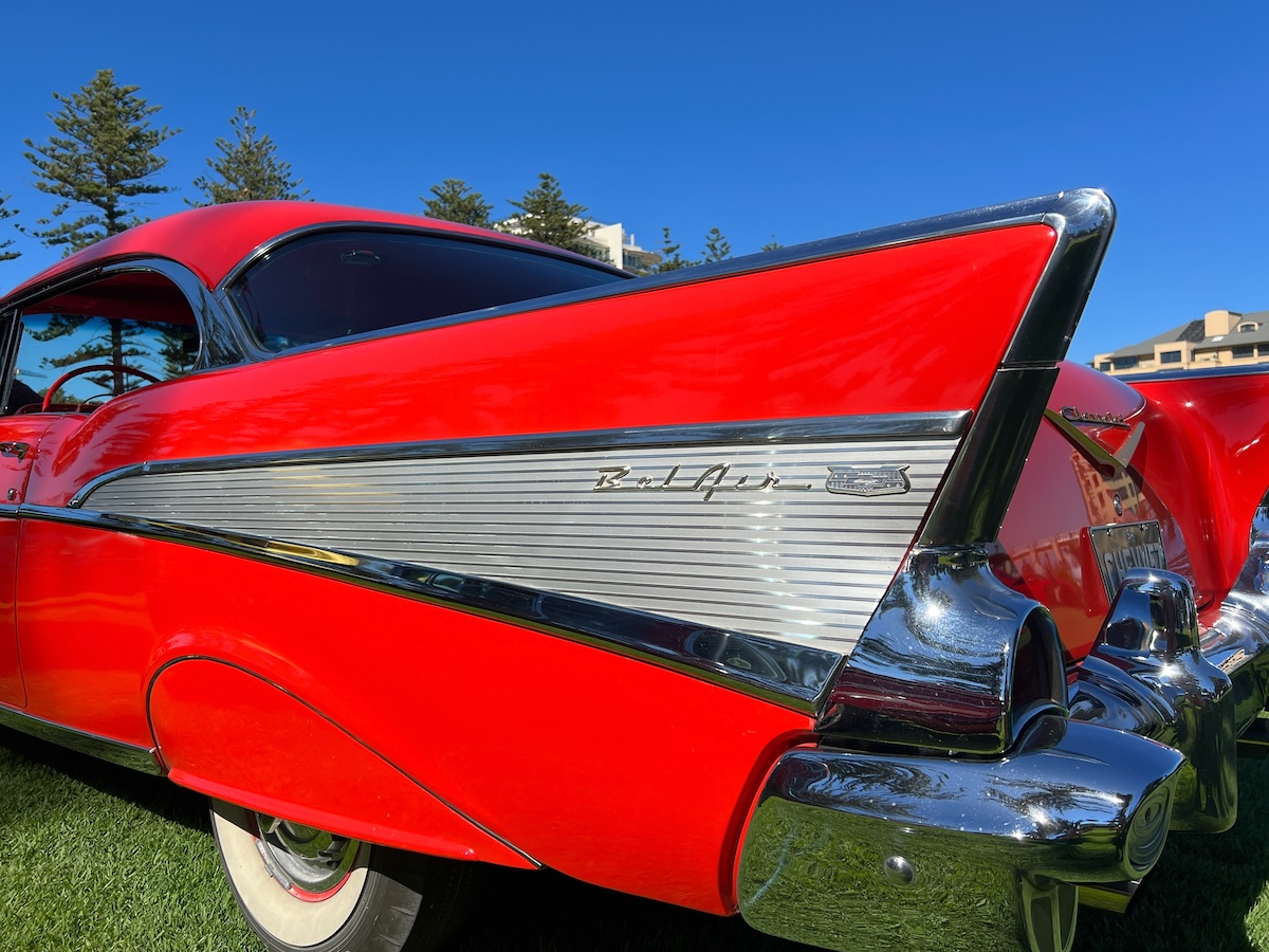 1957 Chevrolet Bel Air tail fin
